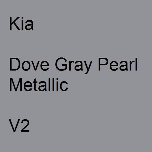 Kia, Dove Gray Pearl Metallic, V2.